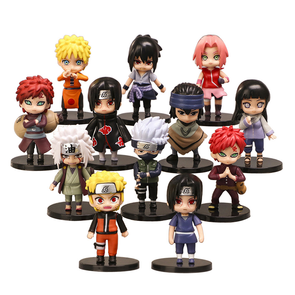 Set de Figurines Naruto - Collection (12 pièces)