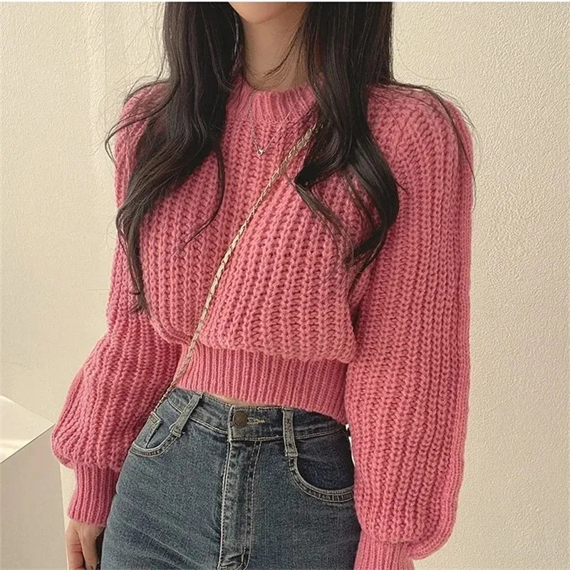 Women's Oversized Long Sleeve Sweater | Soft & Trendy Winter